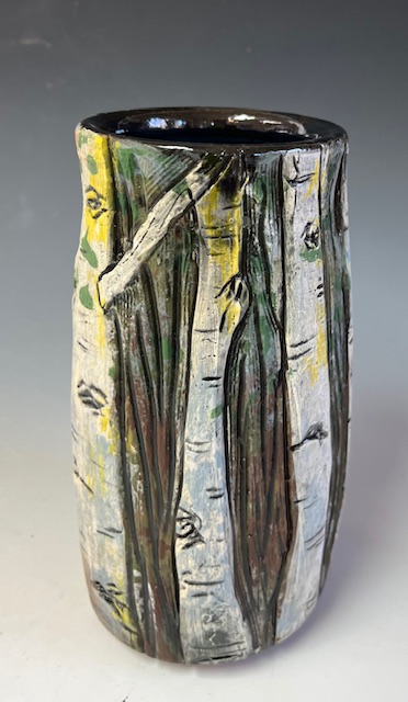 Image of Birch Tree Vase by Nancy Briggs