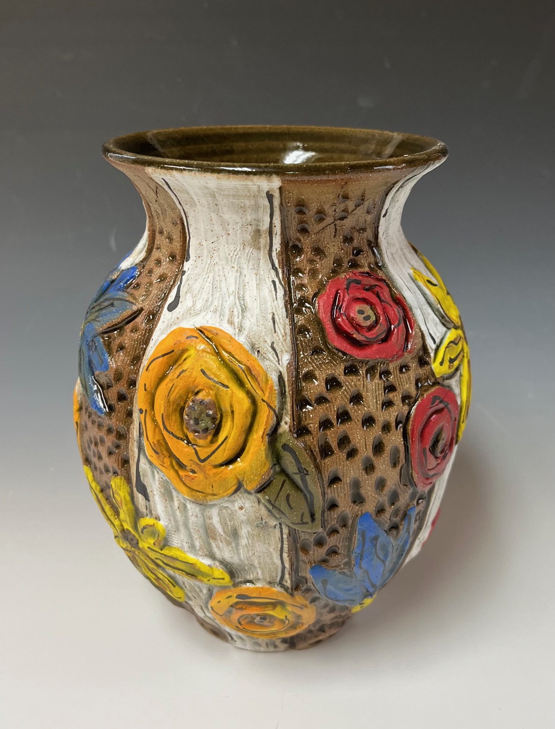 Image of Floral Vase by Nancy Briggs
