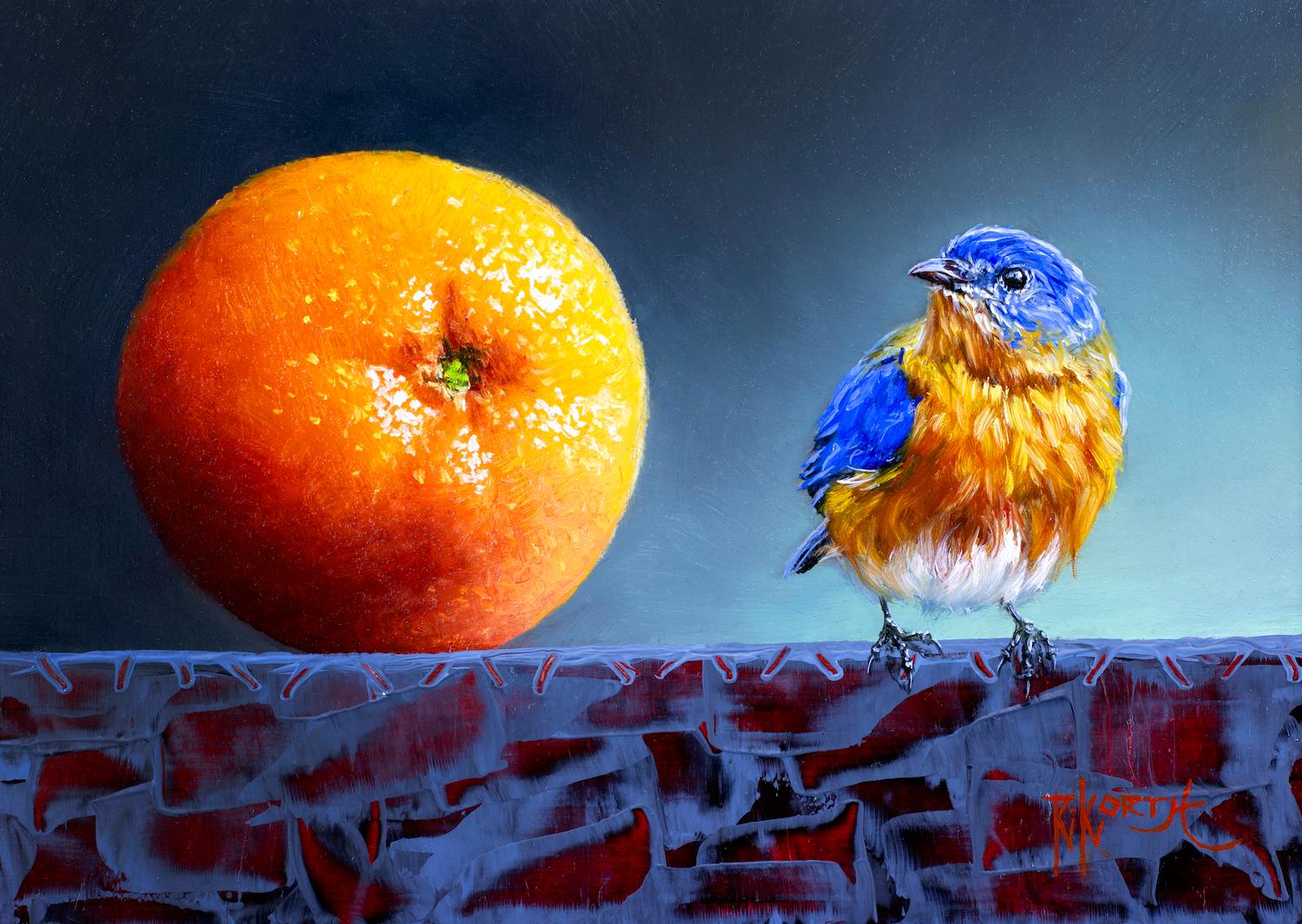 Orange Bluebird