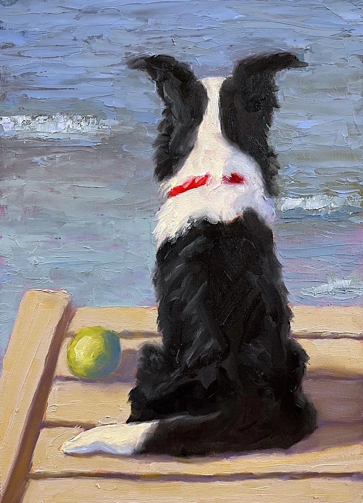 Image of Sitting on the Dock by Pat Doherty