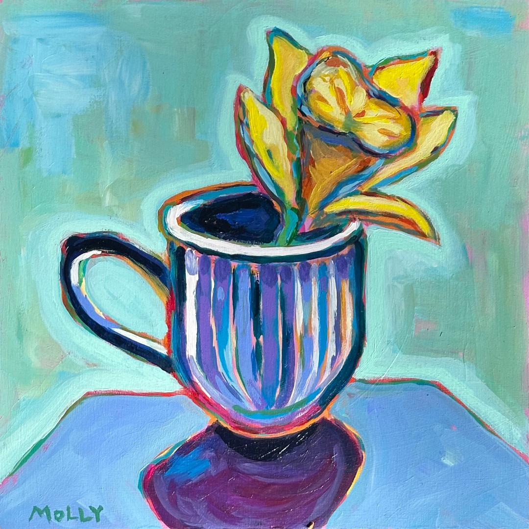 Image of Daffodil in a Cup by Molly Krolczyk