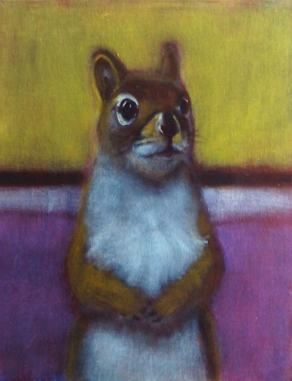 Image of Ricky on a Rothko by Greg Bracken