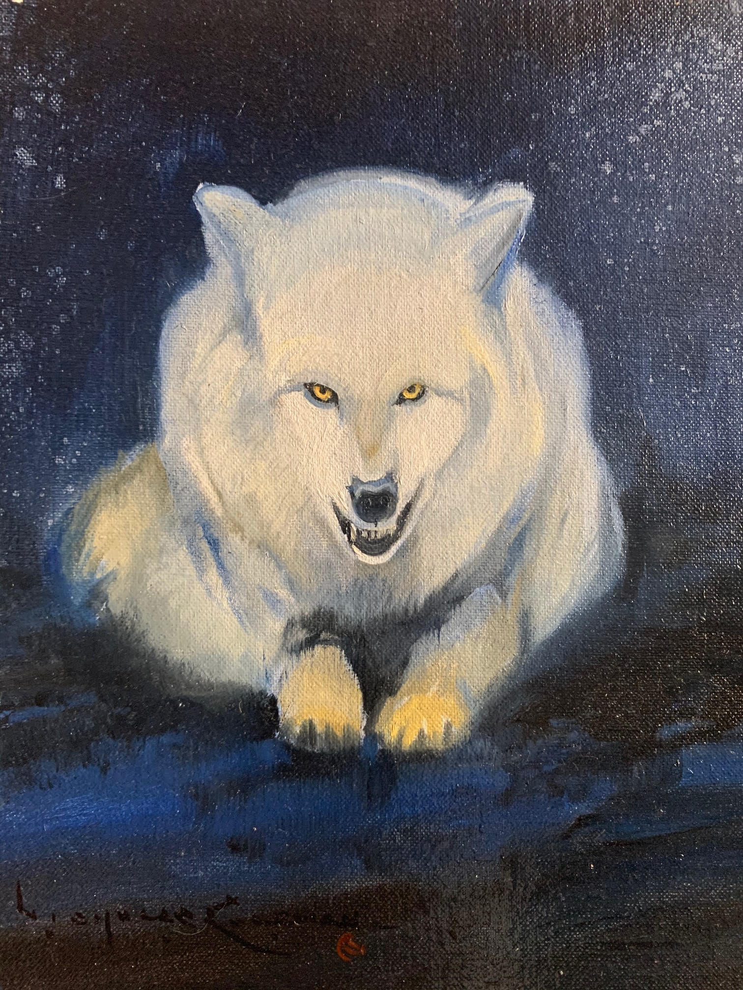 Wolf by  Nicholas Coleman - Masterpiece Online