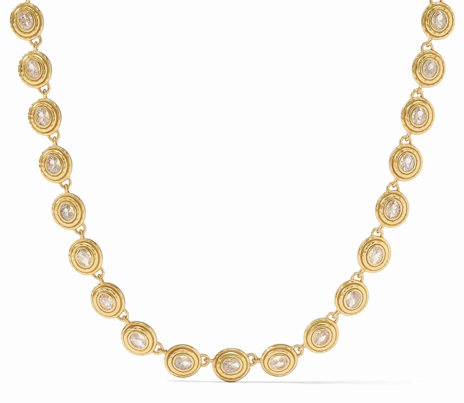 Image of Cubic Zirconia Tudor Tennis Necklace by Julie Vos