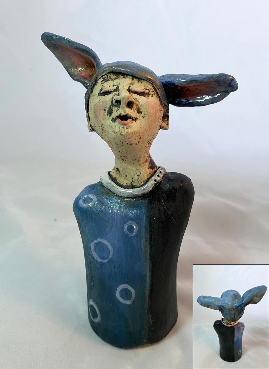 Image of Wonky Bunny Boy Singer by Cathy Engberg