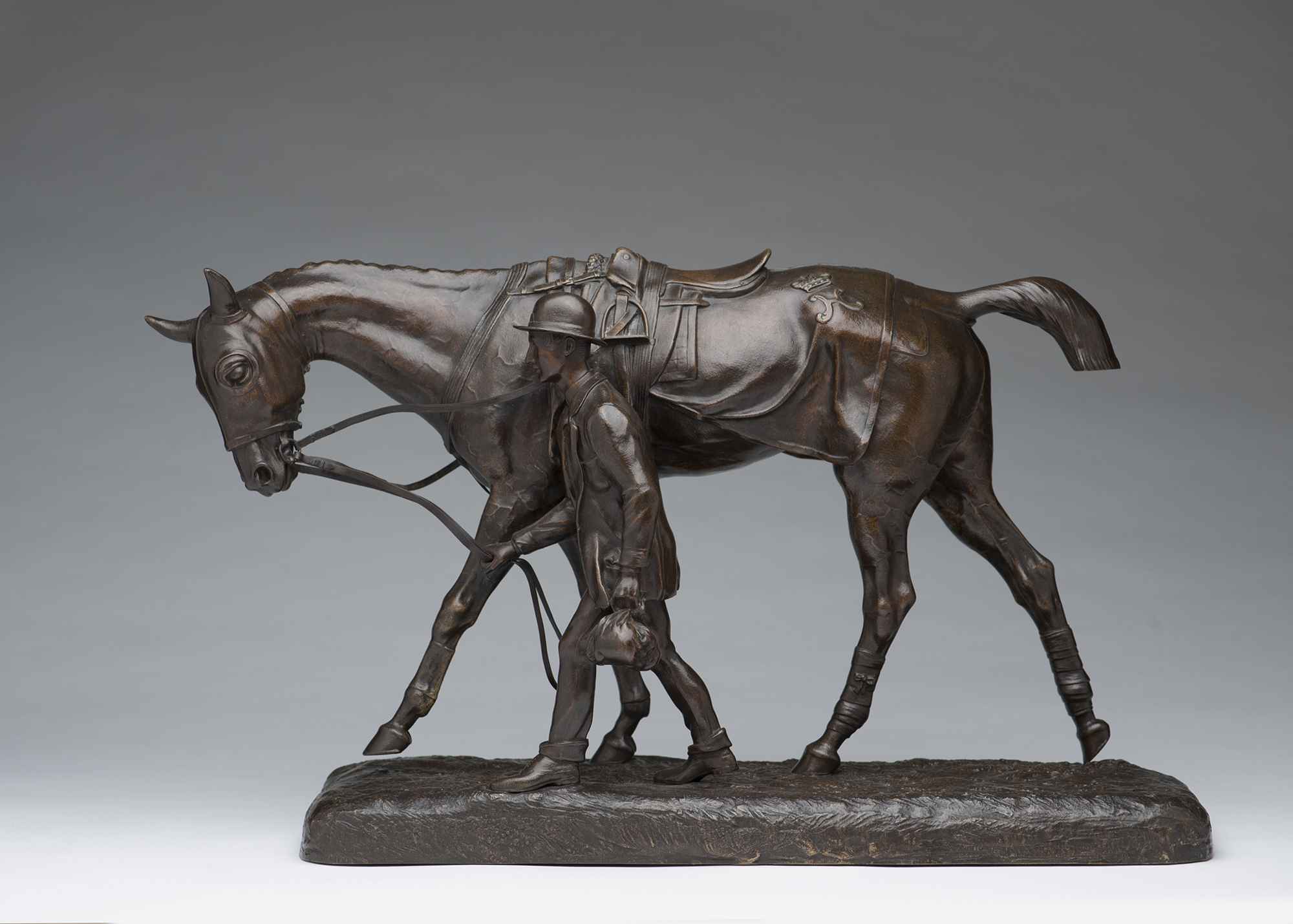 Race Horse and Groom,... by  Comte Du Passage - Masterpiece Online