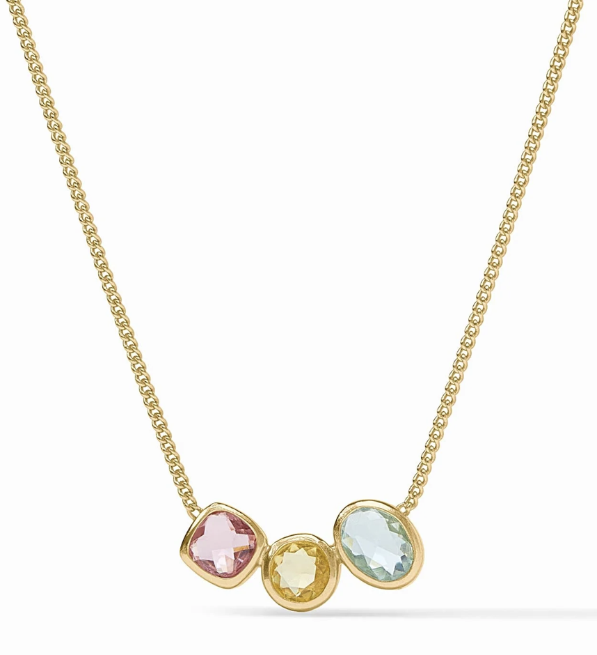 Image of Multi-Stone Kaleidoscope Delicate Necklace by Julie Vos