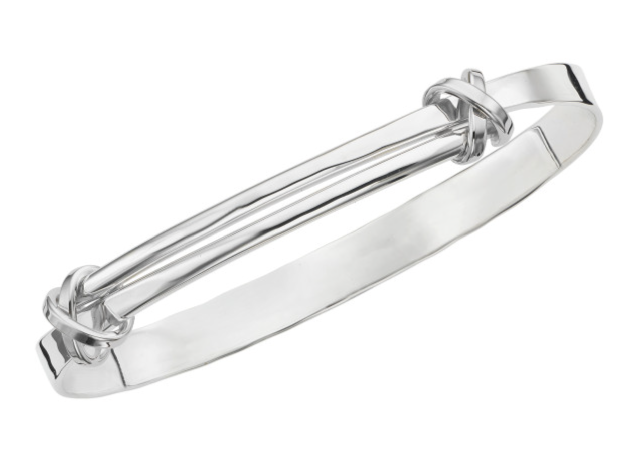 Image of Signature Kiss Sterling Bracelet, Ladies L by Ed Levin