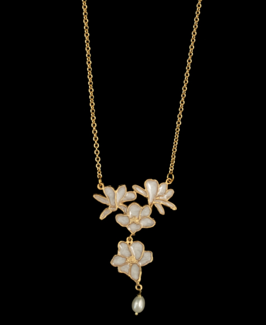 Image of Plique-a-Jour Blossom 16