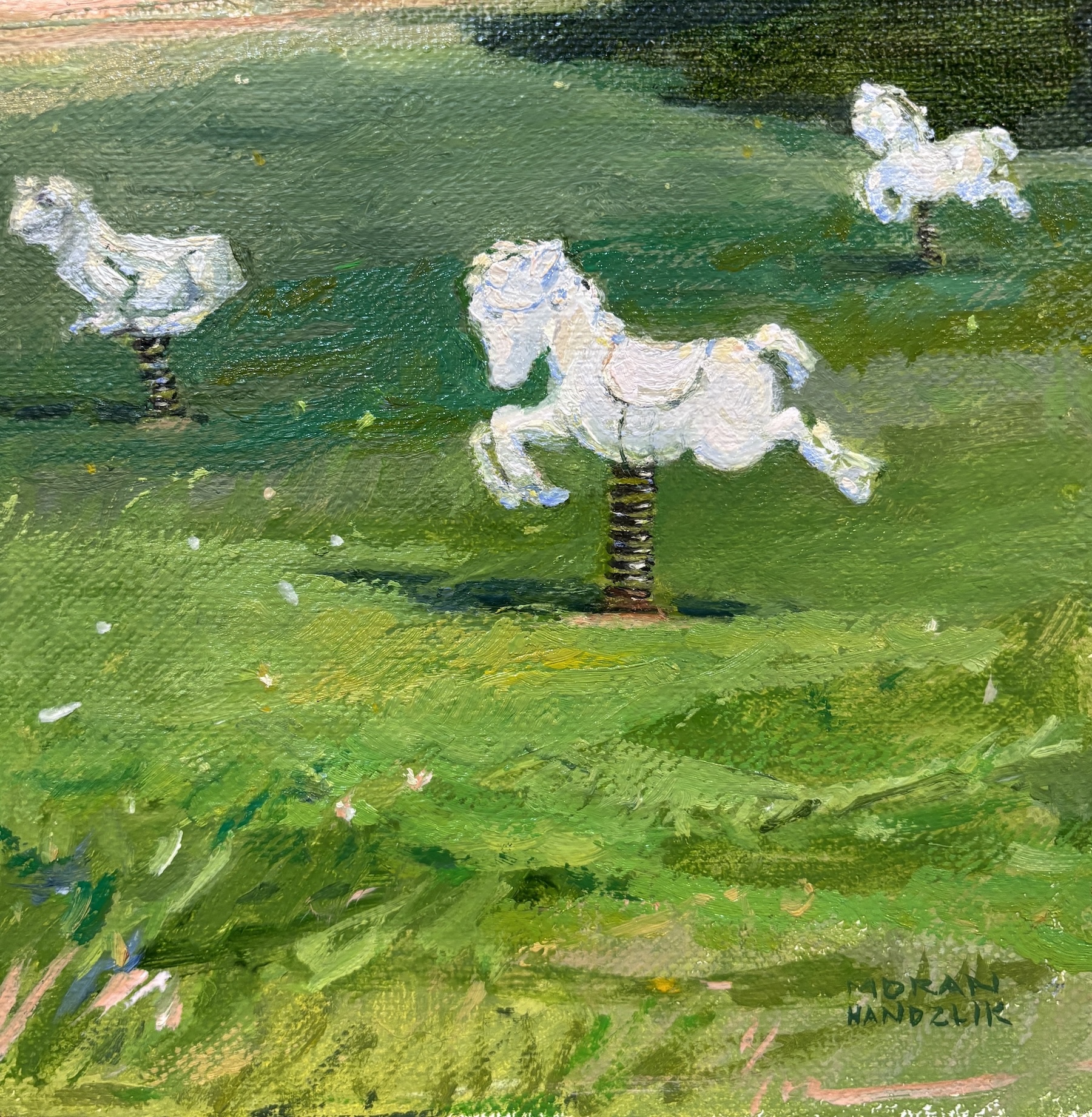 Image of Ellison Bay Park, Wild Horses by Bethann Moran-Handzlik