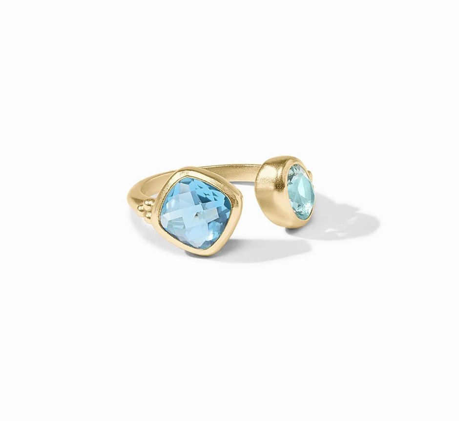 Image of Bahamian Blue Kaleidoscope Ring by Julie Vos