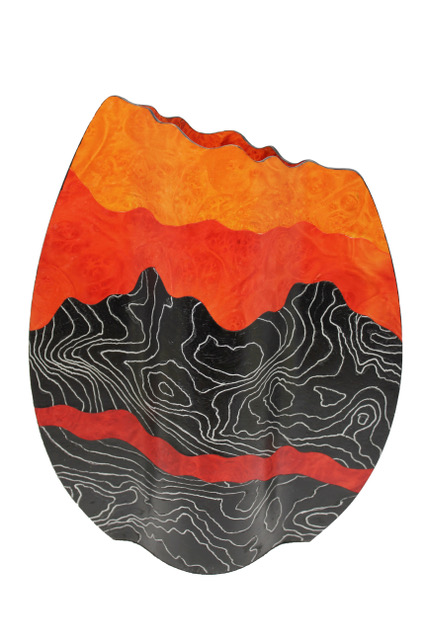 Image of Larva Laurel Burl, Tamo Ash & Pepperwood by Rod Townsend