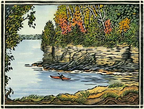 Image of Kayaking the Cliffs, 2/30 by Jim Meyer