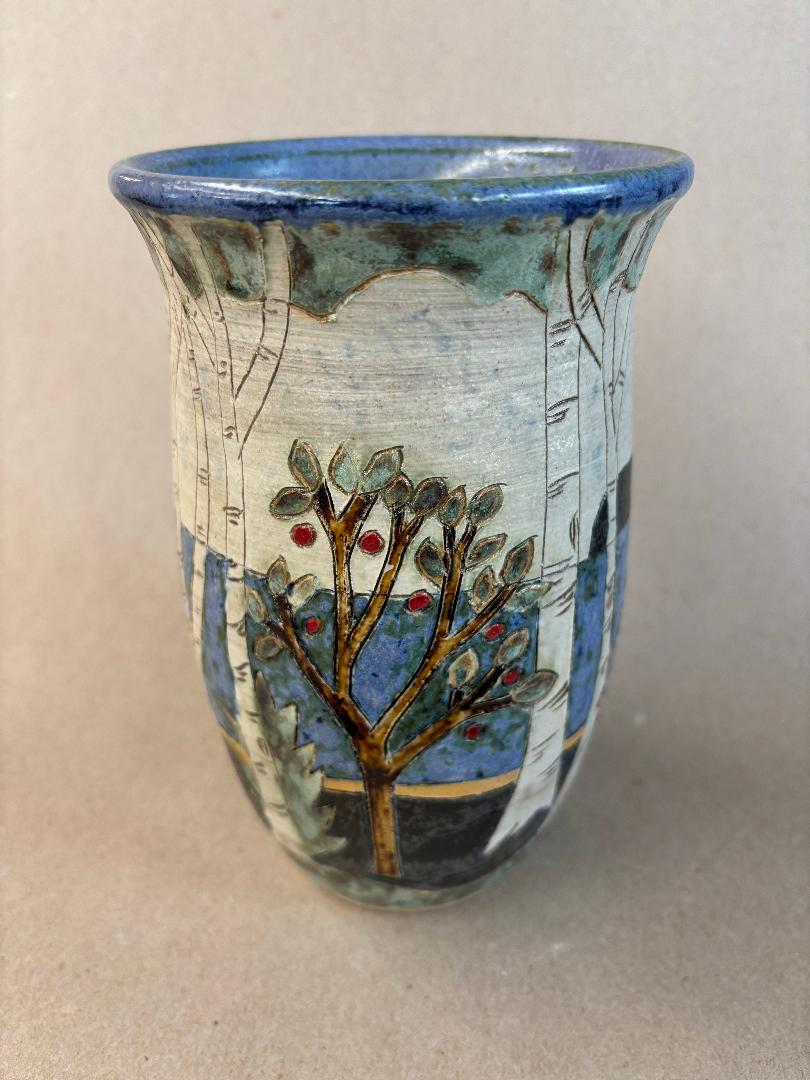 Image of Lakeside Peninsula Vase by Jeanne Svien Aurelius