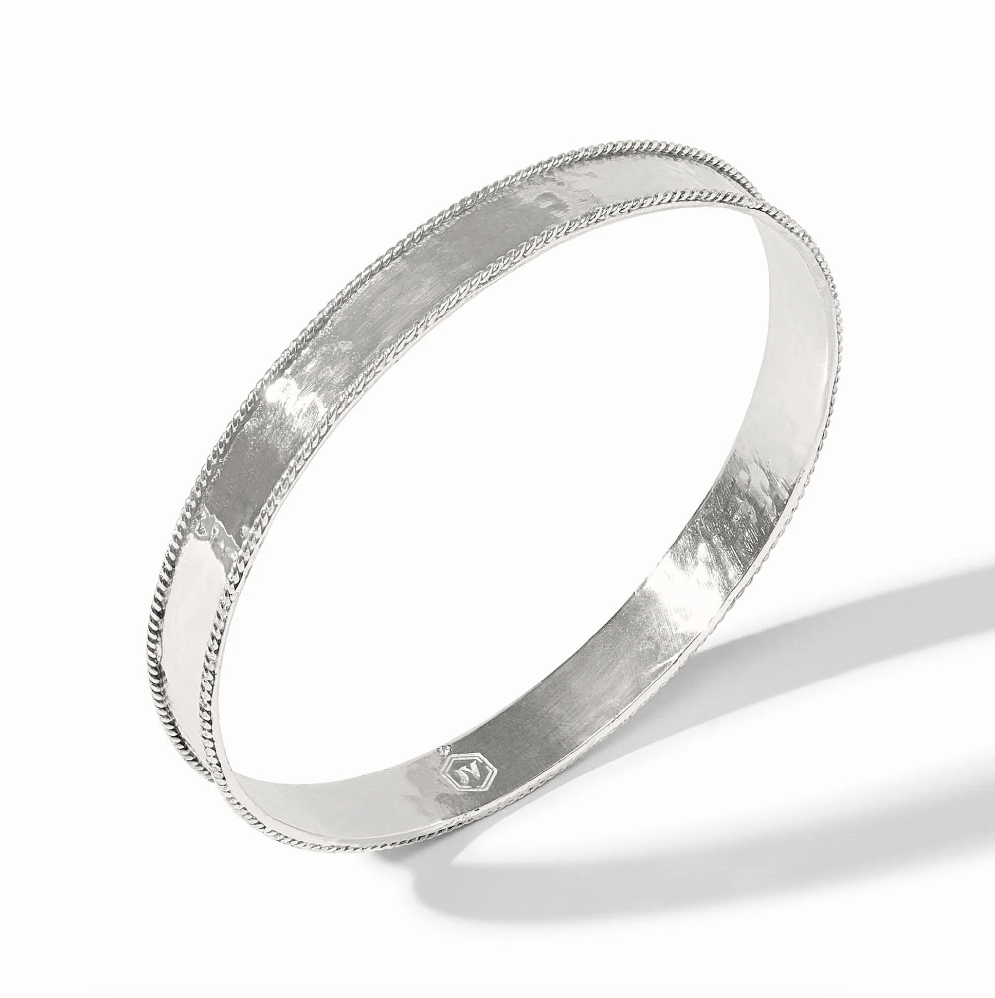 Image of Silver Savoy Bangle - Large by Julie Vos