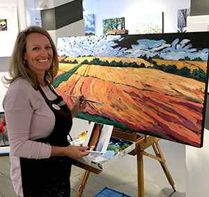 Jennifer Woodburn - Artist Showing Onsite At the Gallery