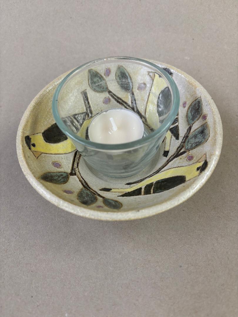 Image of Goldfinch Candelight by Jeanne Svien Aurelius