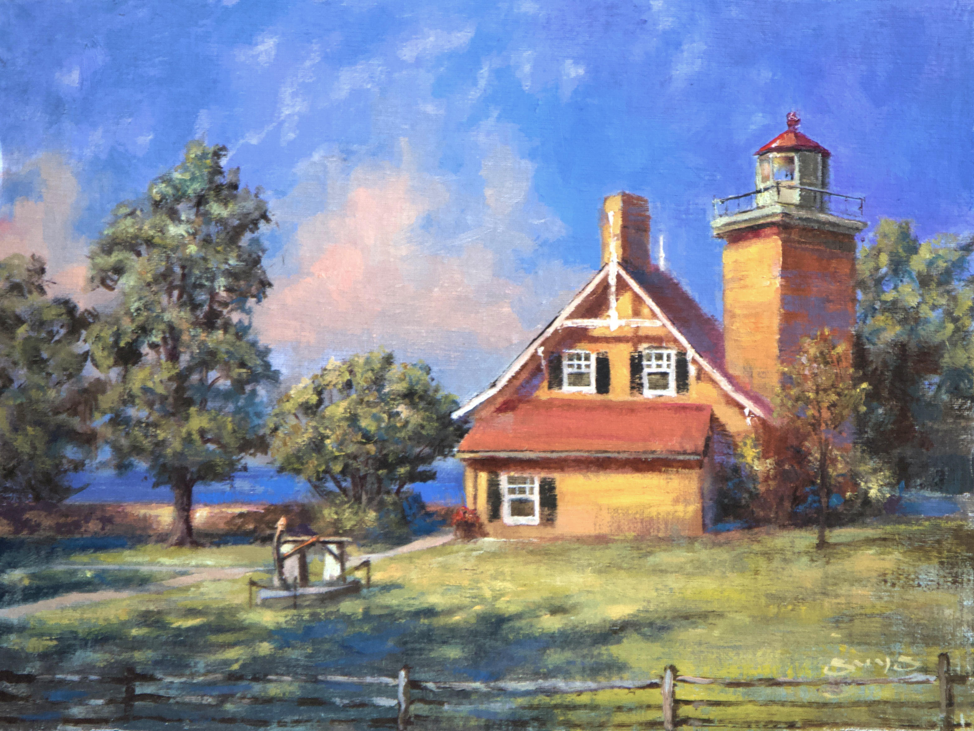Image of Eagle Bluff Morning by William A. Suys,  Jr.
