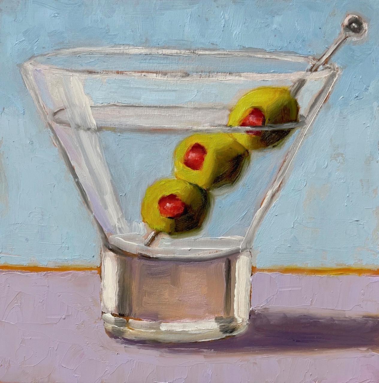 Image of Three Martini Olives by Pat Doherty