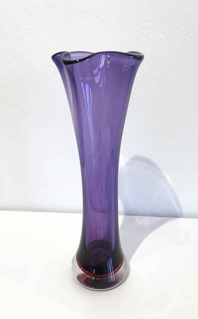 Hyacinth-Ruby Bud Vase