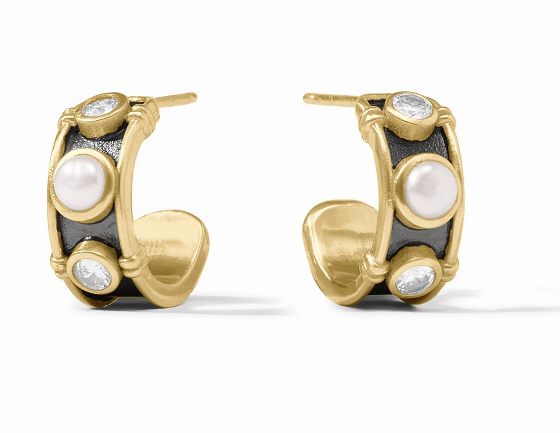 Image of Pearl Tribeca Hoops - Extra Small by Julie Vos