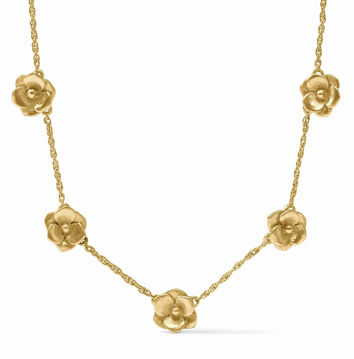 Image of Bloom Delicate Station Necklace by Julie Vos