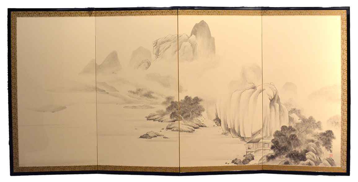 Sumi Landscape by  Oh-en Tanaka - Masterpiece Online