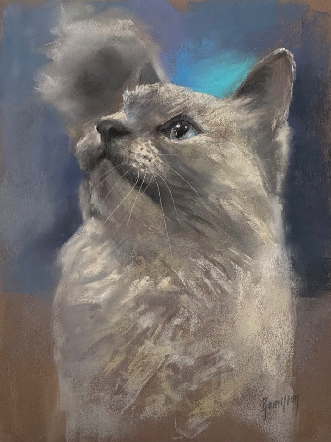 Image of Elsa Watching by Pamela Hamilton