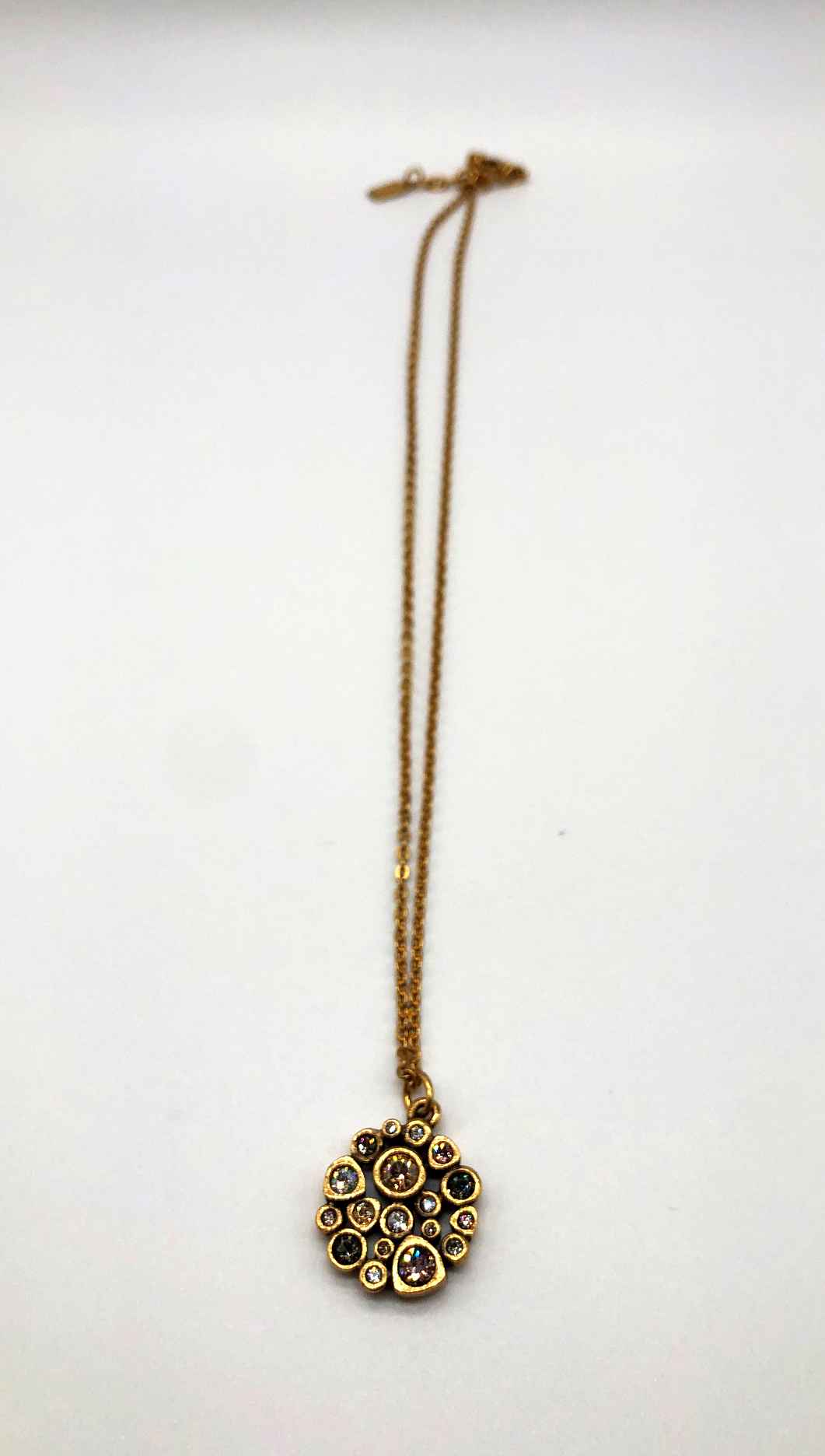 Image 1 for Popcorn Necklace in Gold, Champagne Popcorn Necklace in Gold, Champagne