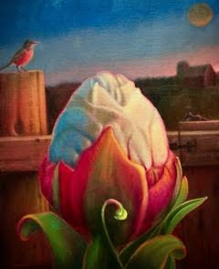 Image of Spring Tulip at Dusk by John A. Sayers