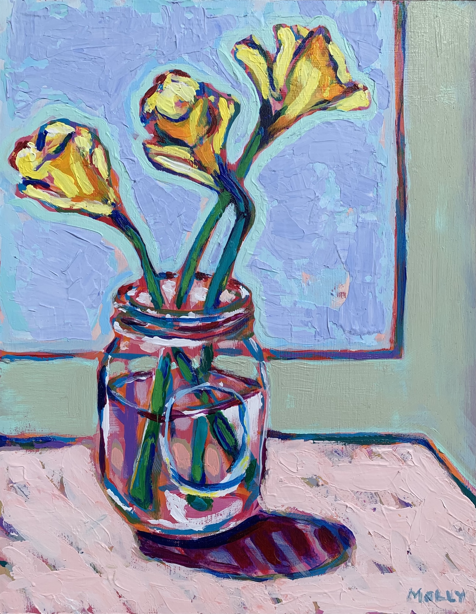 Image of Daffodils in a Jar by Molly Krolczyk