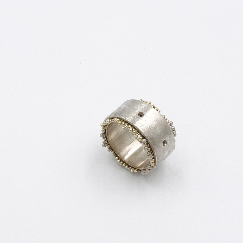 Signature Pin Ring Gold by Atty Tantivit