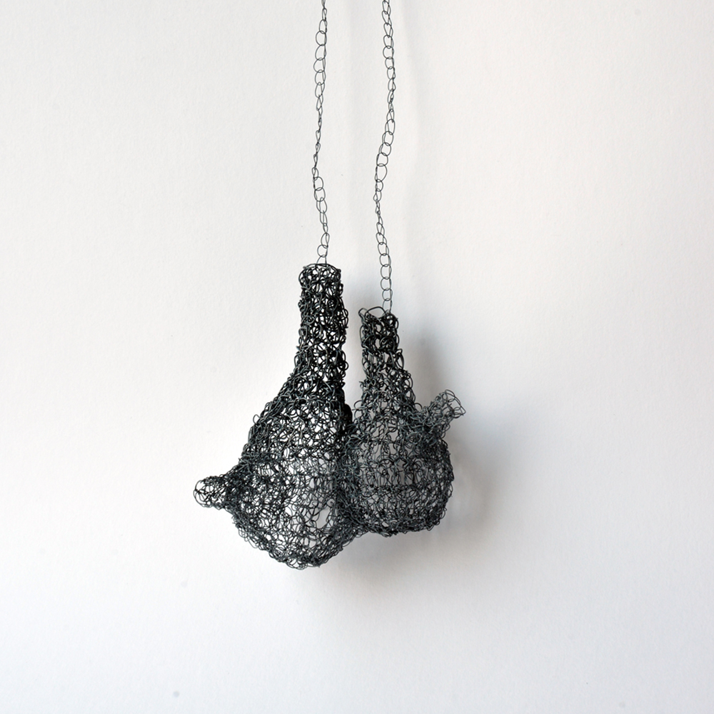 Wire Necklace 04 by Rudee Tancharoen