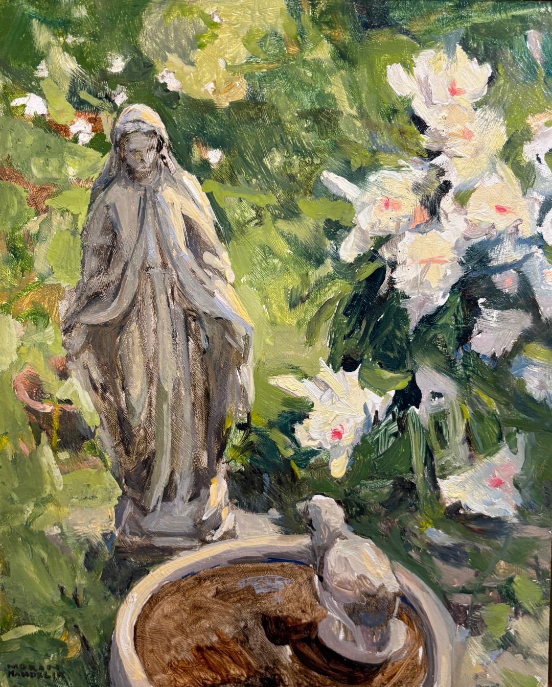 Image of Madonna of the Bird Bath by Bethann Moran-Handzlik
