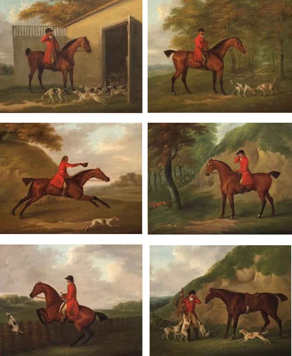 The Hunting Morn (set... by  John Nost Sartorius - Masterpiece Online