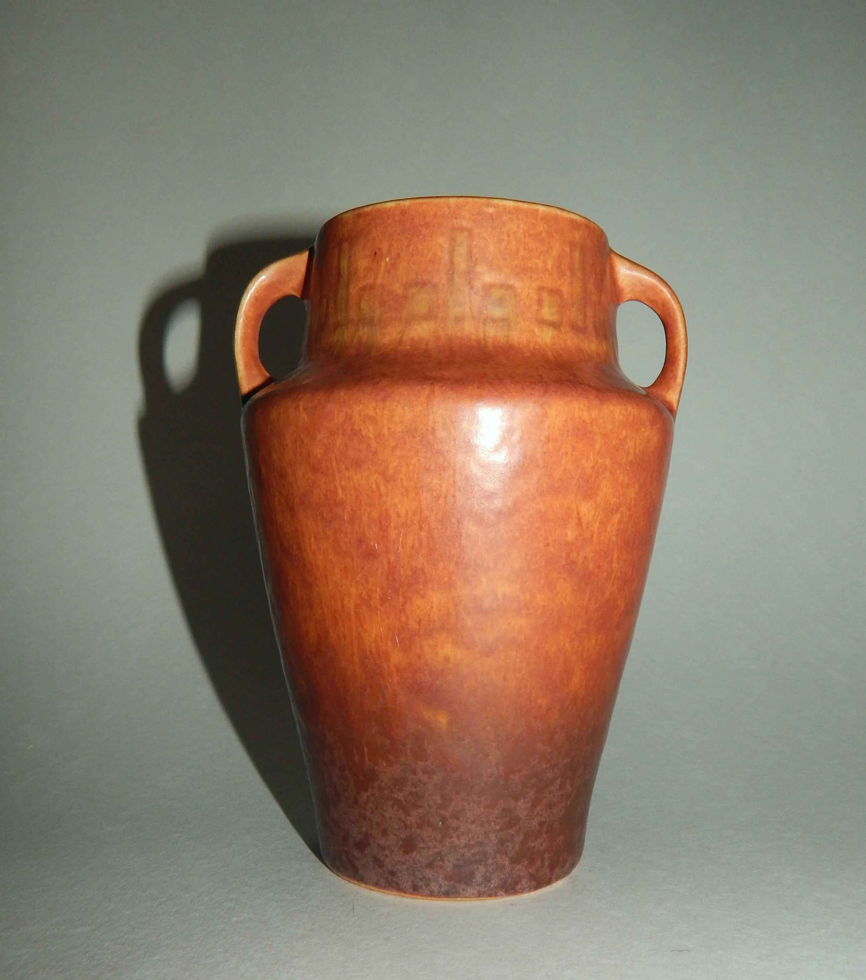 Roseville Windsor Two Handle Vase by Roseville Pottery Stevens Fine Art