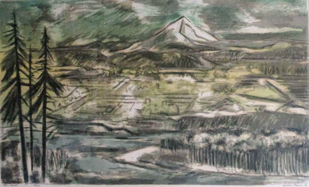 Mt Hood by  Louis Bunce - Masterpiece Online