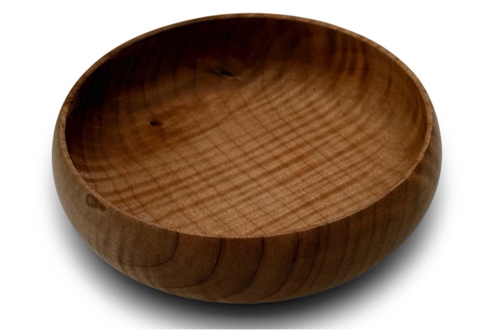 Image of Bowl #424, Tiger Maple by Paul E. Borawski