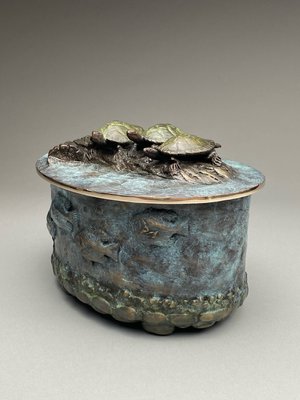 Image 2 for Turtle Pond Urn, Edition of 200