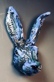 Image 1 for Rabbit Face, Blue Rabbit Face, Blue
