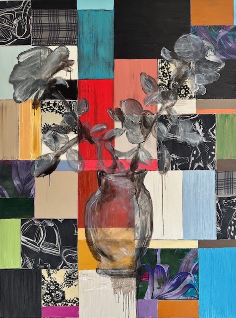 Image of Flowers, Color Blocks Series by Marketa Sivek