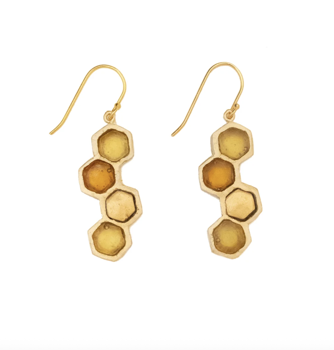 Image of Honeycomb Wire Earrings by Michael Vincent Michaud