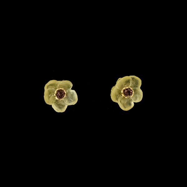 Image of French Bouquet Post Earrings - Yellow by Michael Michaud