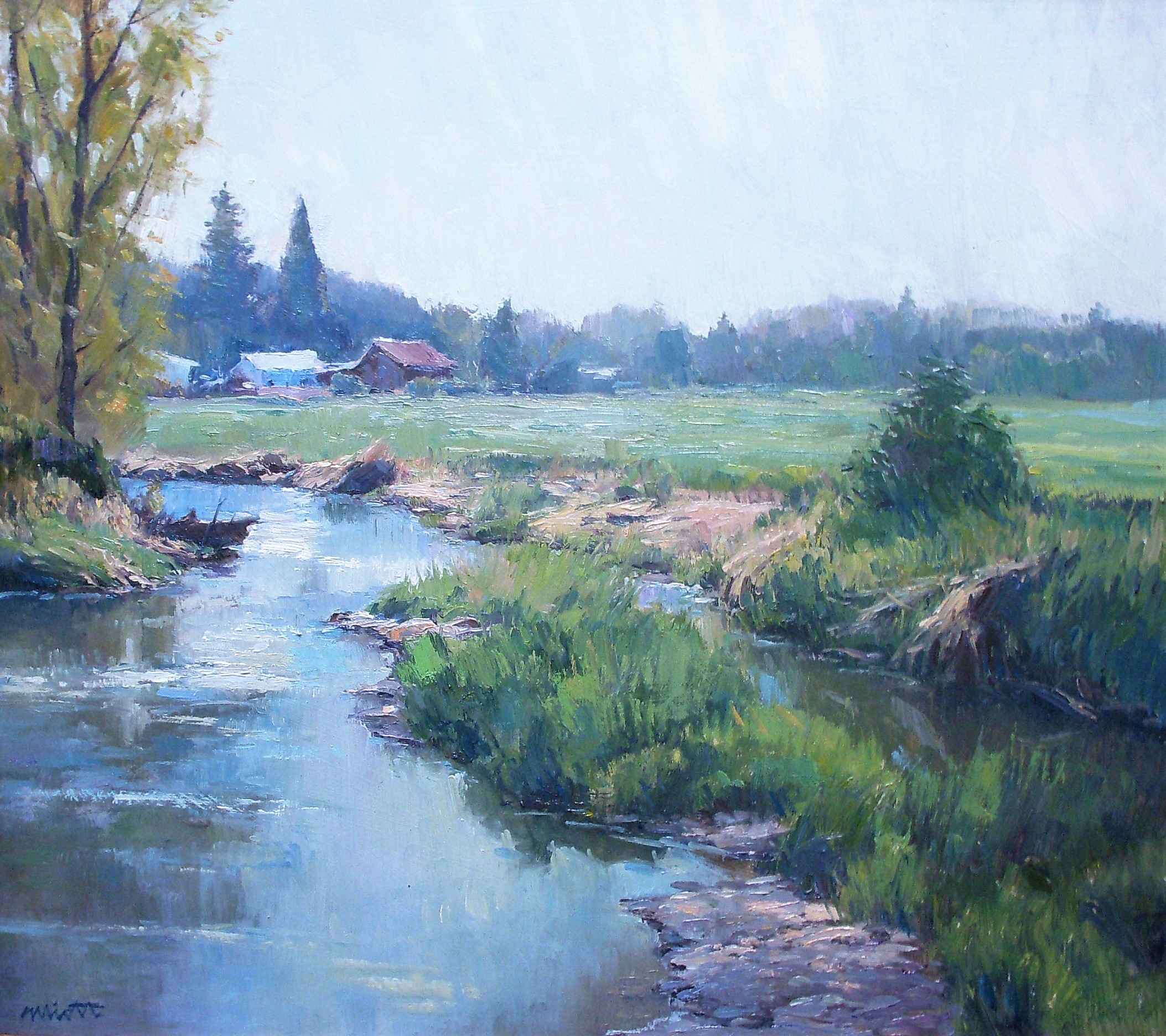McKinney Creek,Turner... by  Josh Elliott - Masterpiece Online