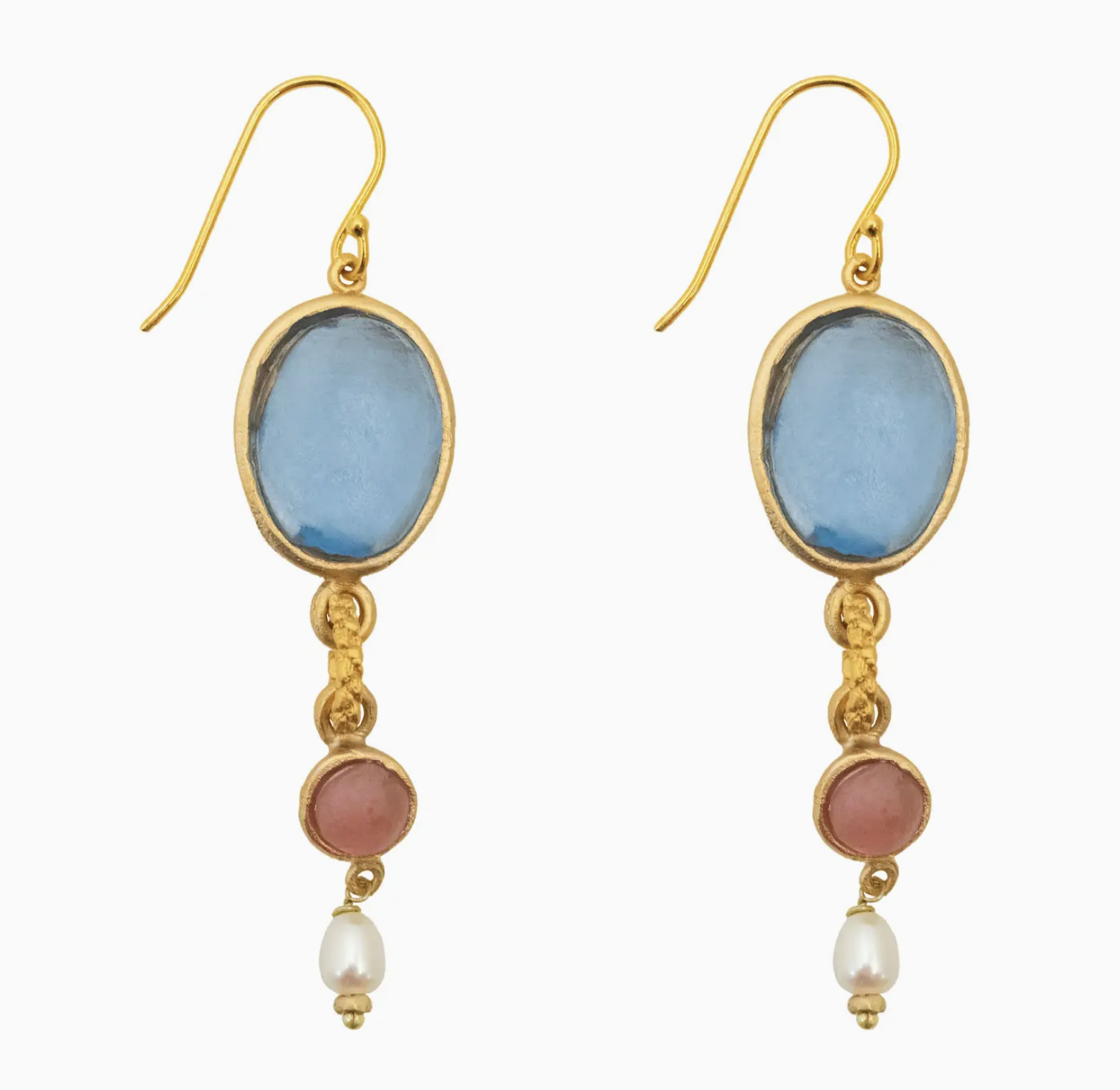 Image of Neo-Baroque Pearl Drop Earrings by Michael Vincent Michaud