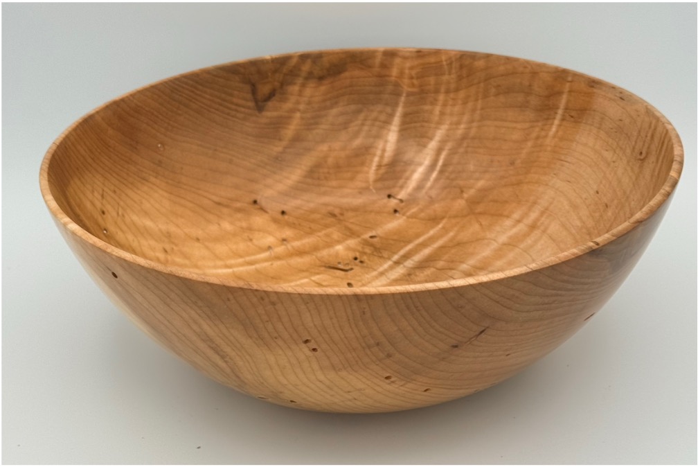 Image of Bowl #549, Tiger Maple by Paul E. Borawski