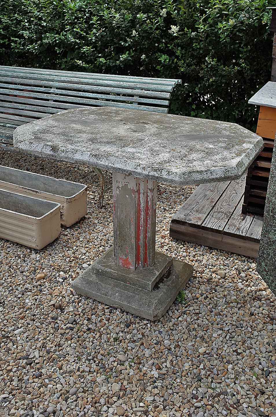 Art Deco Cement Garden Table - Wirthmore Antiques