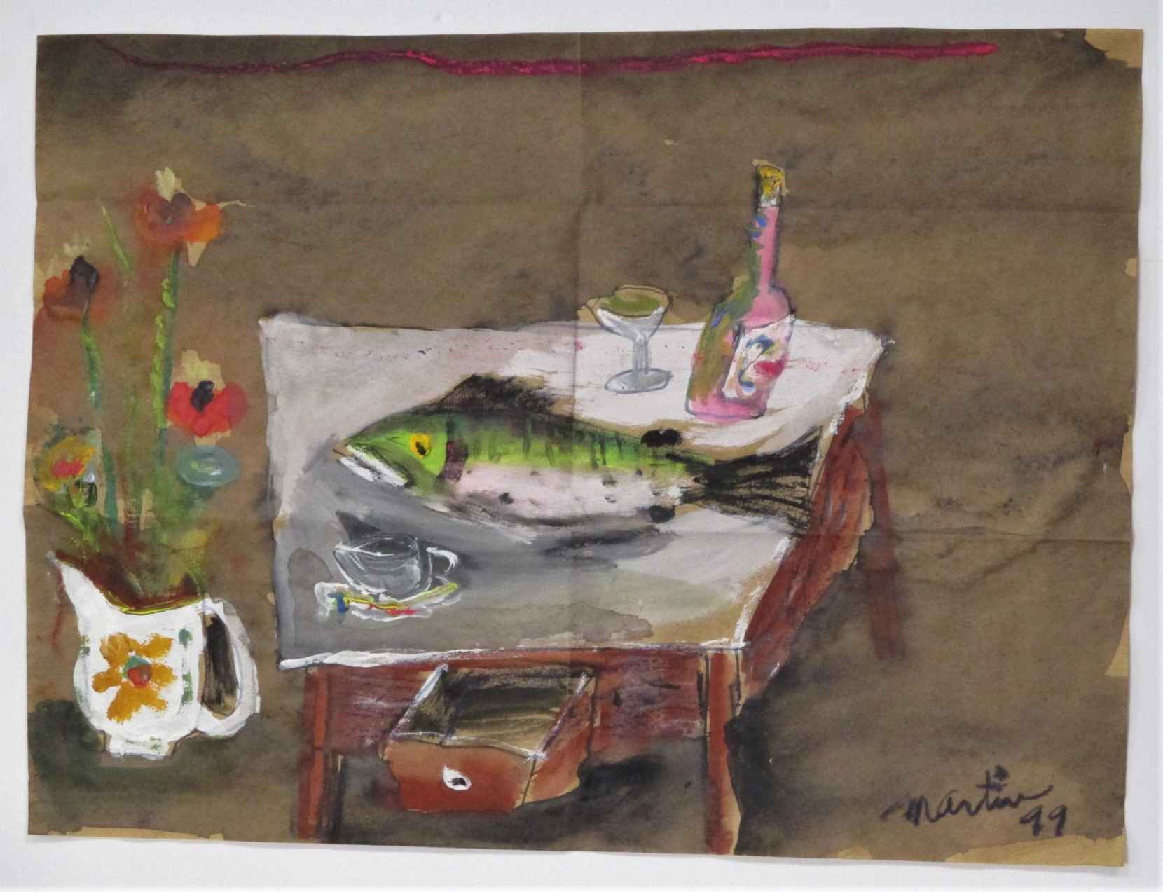 Fish on the table by  James Martin - Masterpiece Online