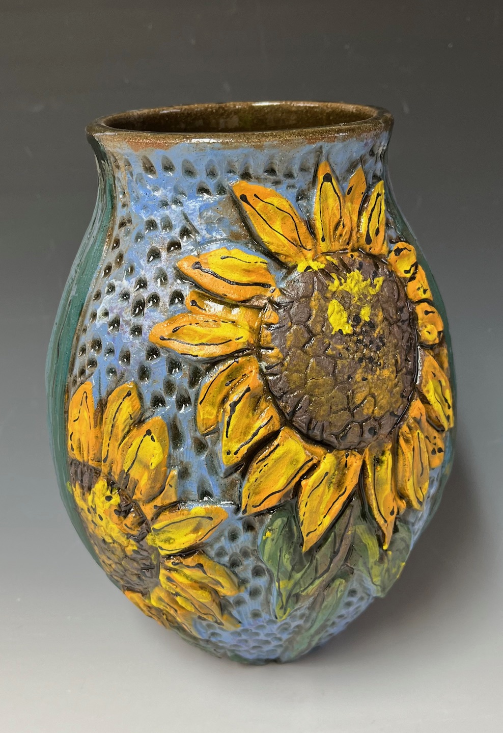 Image of Sunflower Vase by Nancy Briggs