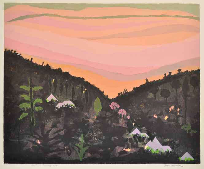 Curtain Descending by  Jane Kraike (1910-1991) - Masterpiece Online
